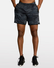 Yogger Stretch 17" Short - Camo | RVCA online