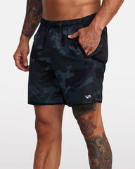 Yogger Stretch 17" Short - Camo | RVCA online