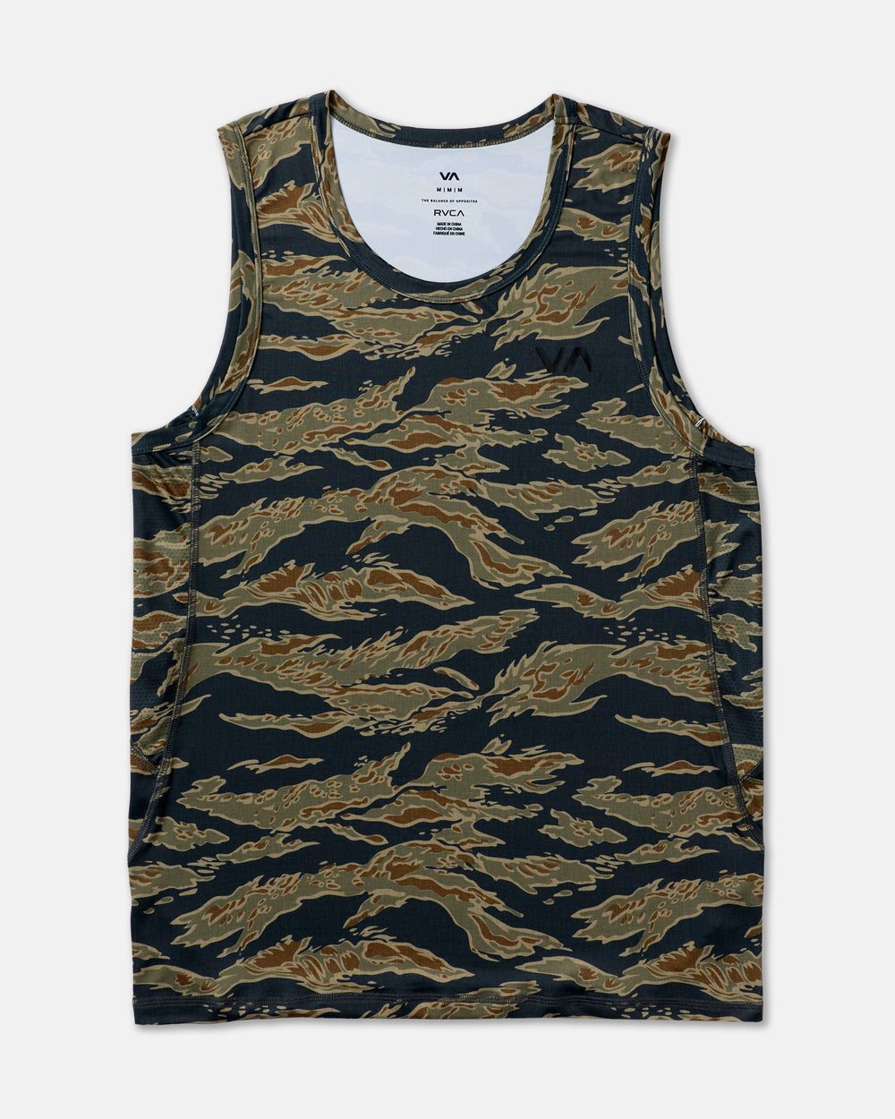 Sport Vent Sleeveless Tank Top - Tiger Camo | RVCA discount