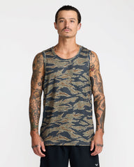 Sport Vent Sleeveless Tank Top - Tiger Camo | RVCA discount