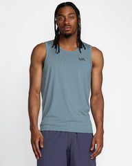 Sport Vent SL Tank - Vintage Navy Heather | RVCA online