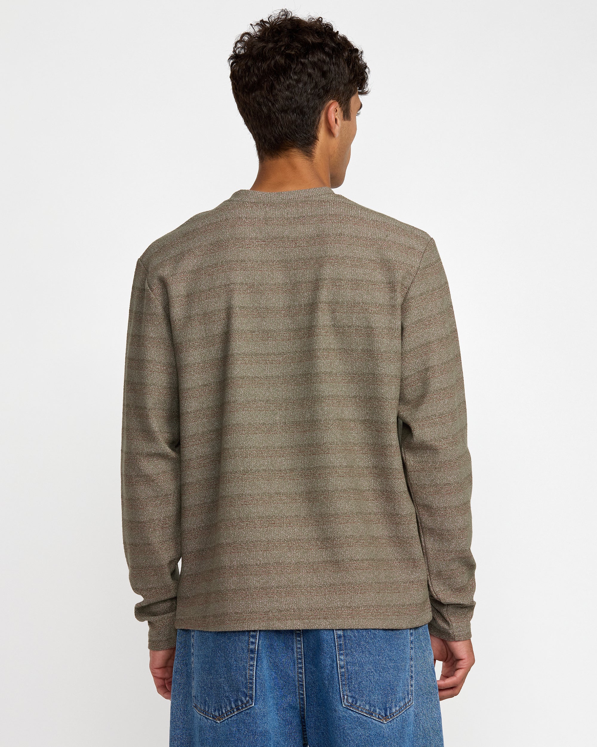 Vacancy Long Sleeve Shirt - Mushroom | RVCA sale