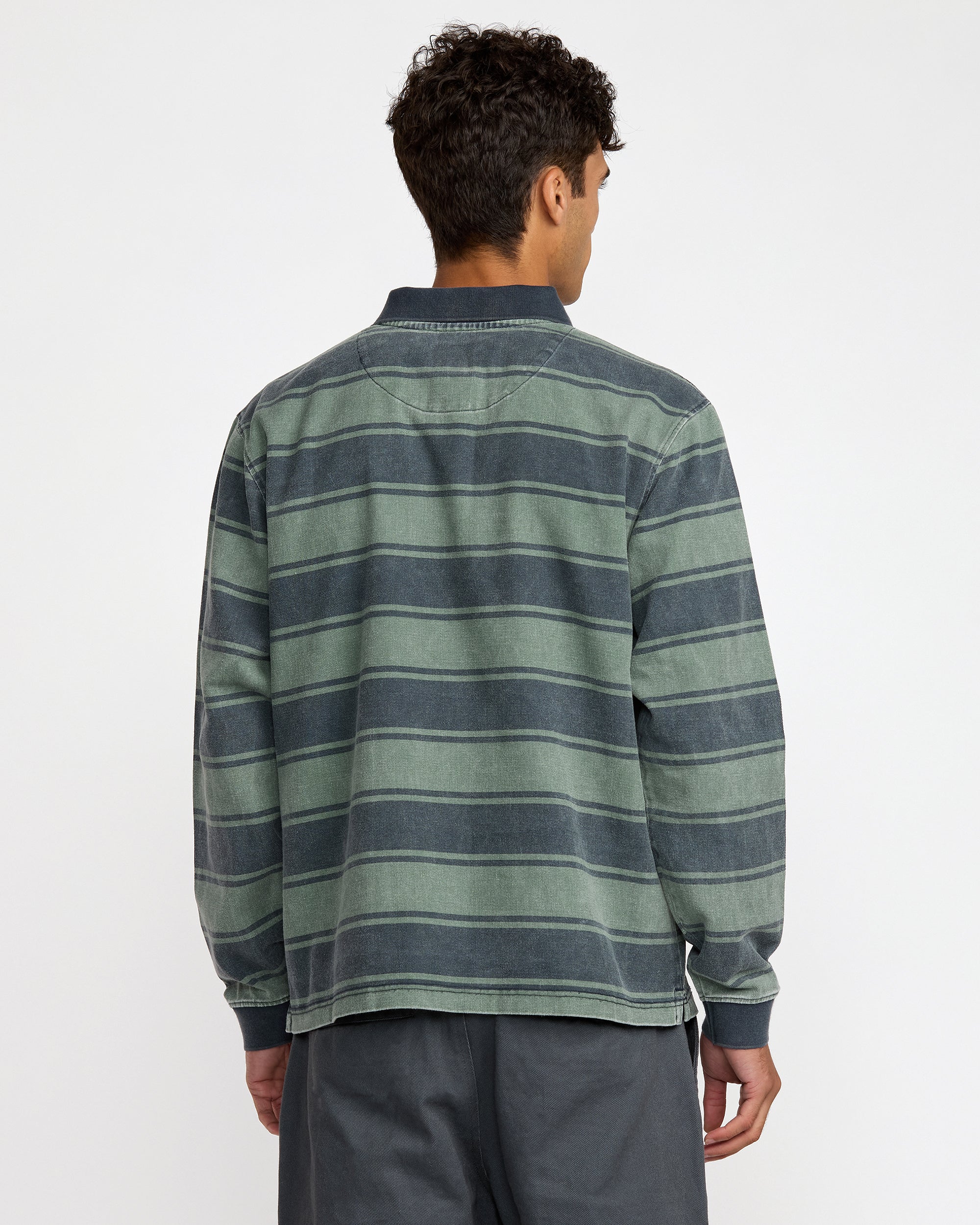 KSL Long Sleeve Polo - Balsam Green | RVCA outlet