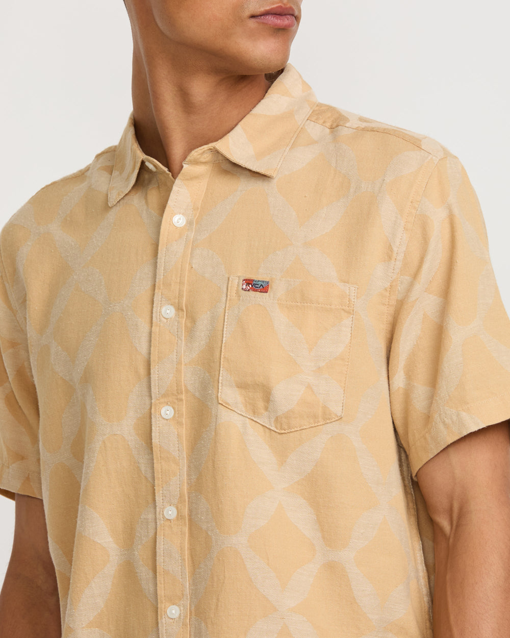 LA Ornament Short Sleeve Shirt - Ochre | RVCA US