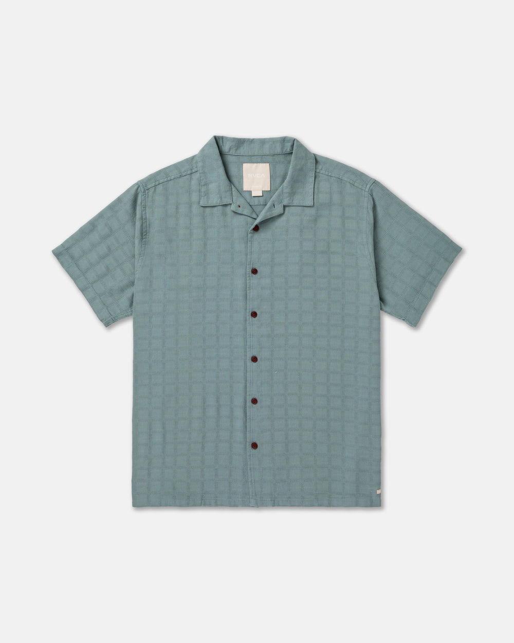 Vacancy Short Sleeve Shirt - Lead | RVCA for sale