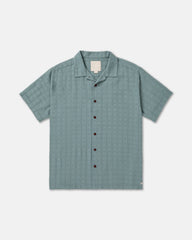 Vacancy Short Sleeve Shirt - Lead | RVCA for sale