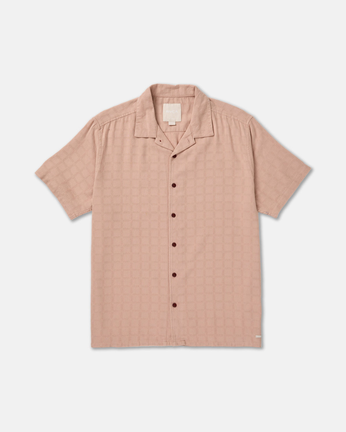 Vacancy Short Sleeve Shirt - Pale Mauve | RVCA on sale