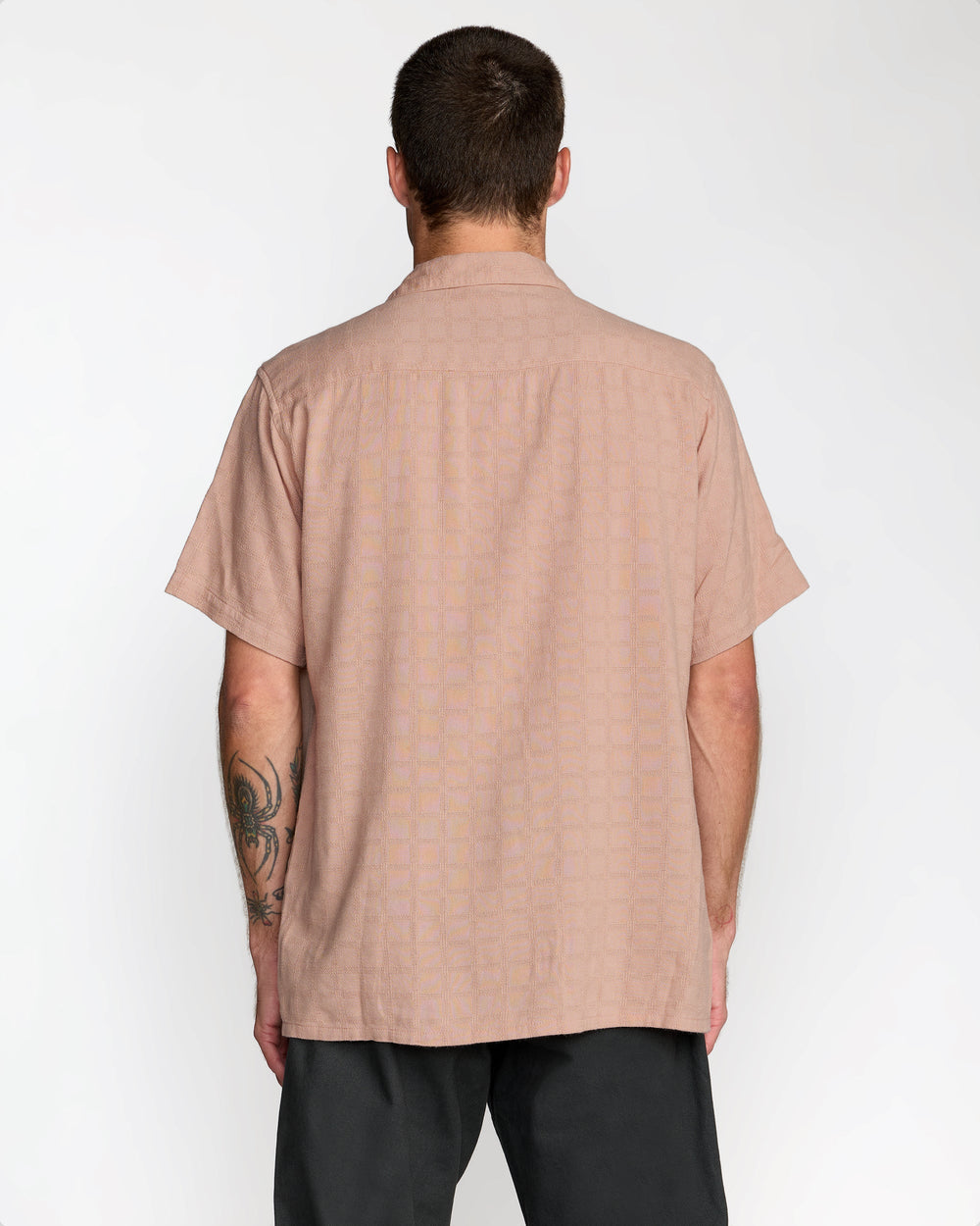 Vacancy Short Sleeve Shirt - Pale Mauve | RVCA on sale