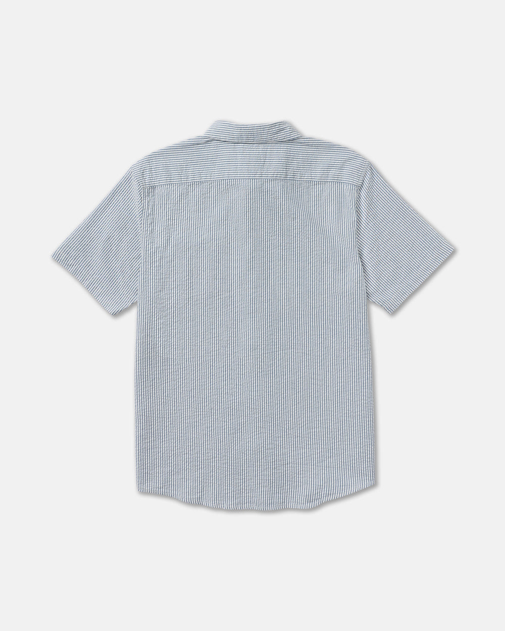 That'll Do Seersucker Short Sleeve Shirt - Vintage Navy | RVCA on sale