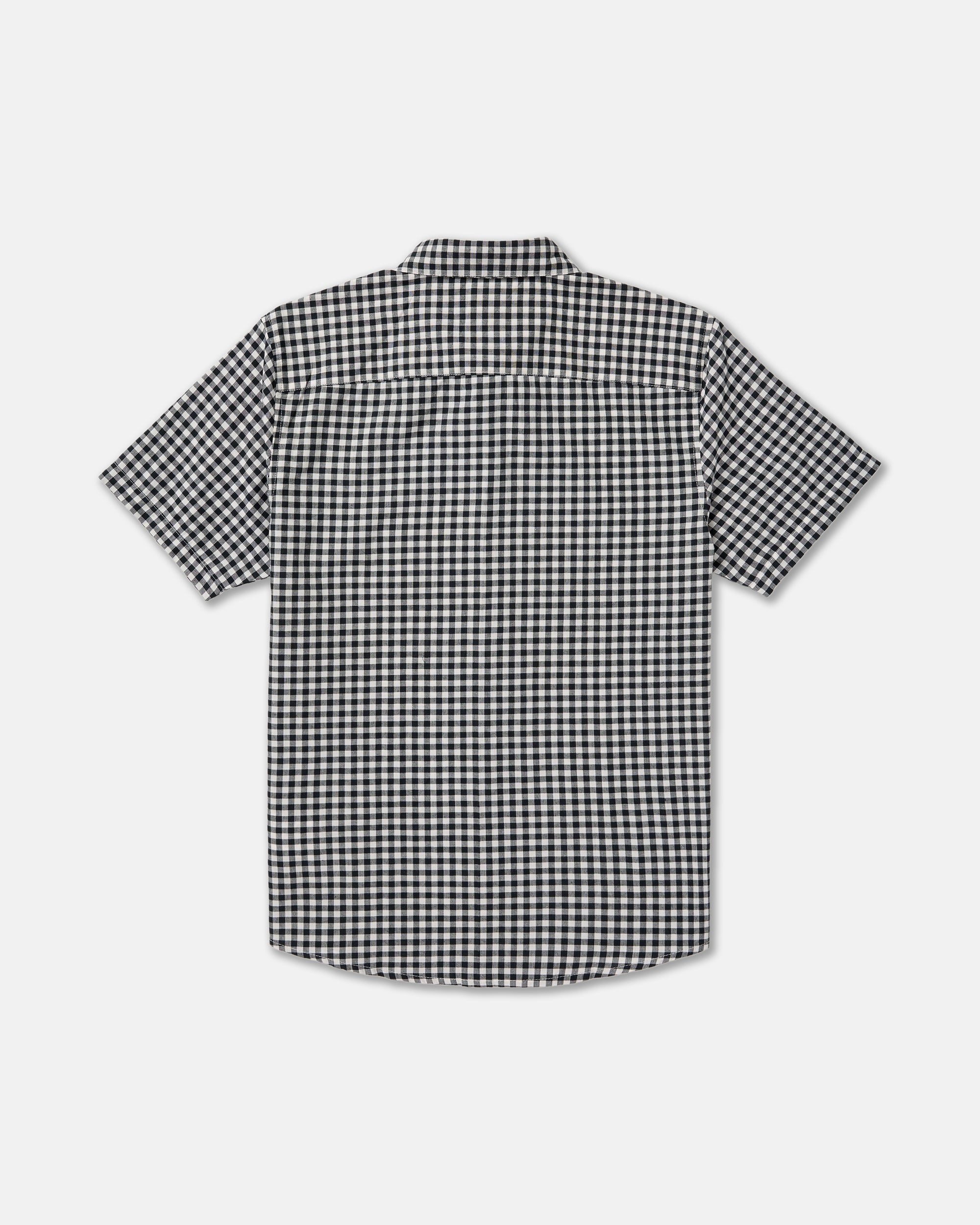 Overspray Short Sleeve Shirt - Black White | RVCA sale