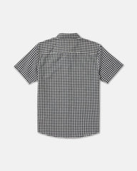 Overspray Short Sleeve Shirt - Black White | RVCA sale