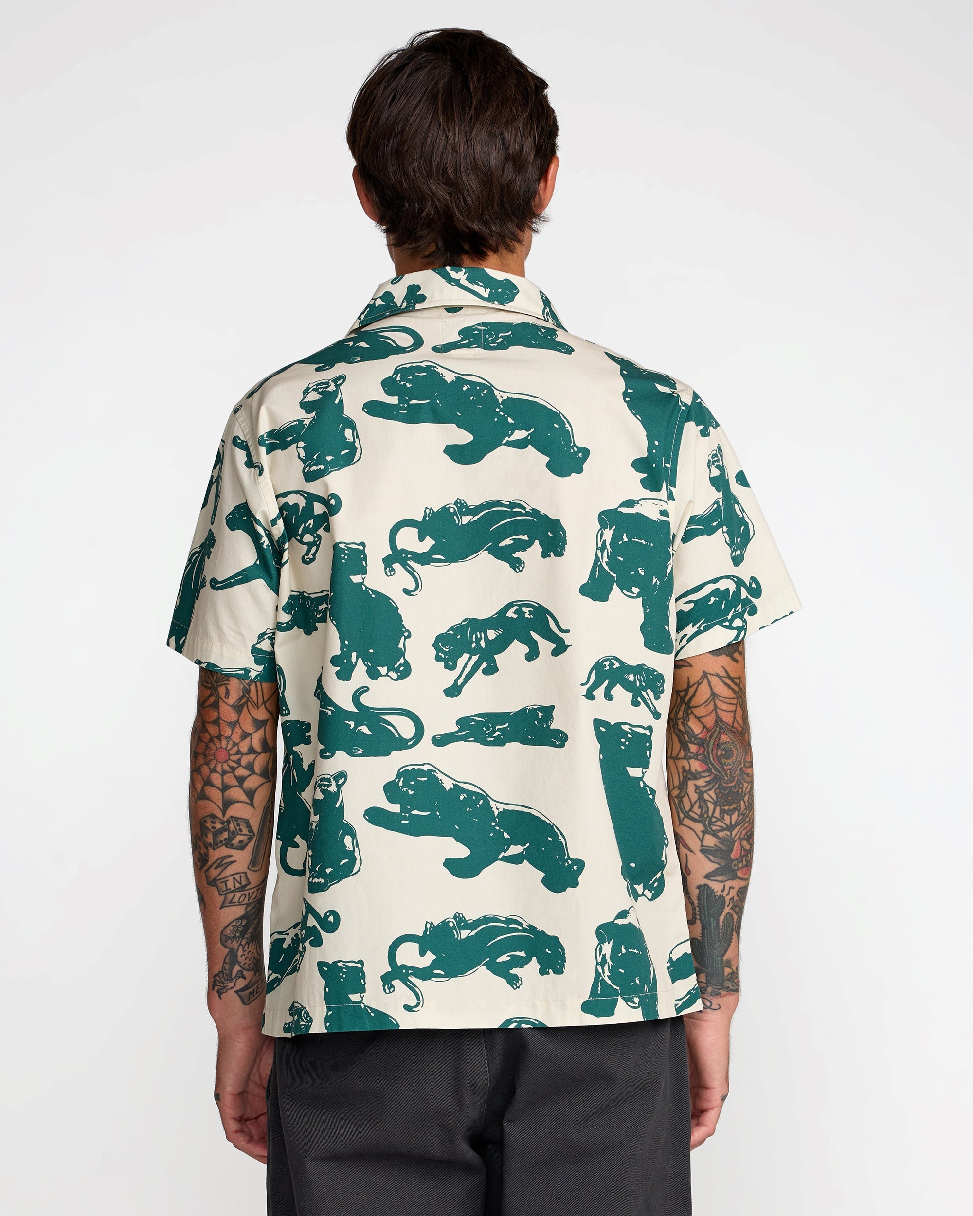 TJP All Over Short Sleeve Shirt - Ceramic | RVCA US