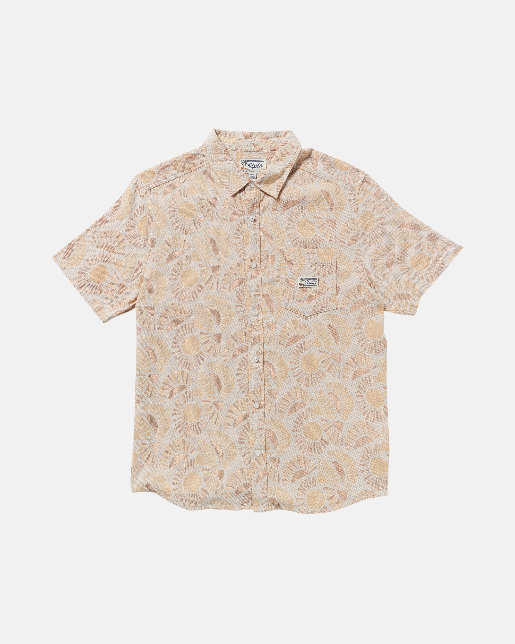 Exotica II Short Sleeve Shirt - Natural Sun | RVCA discount
