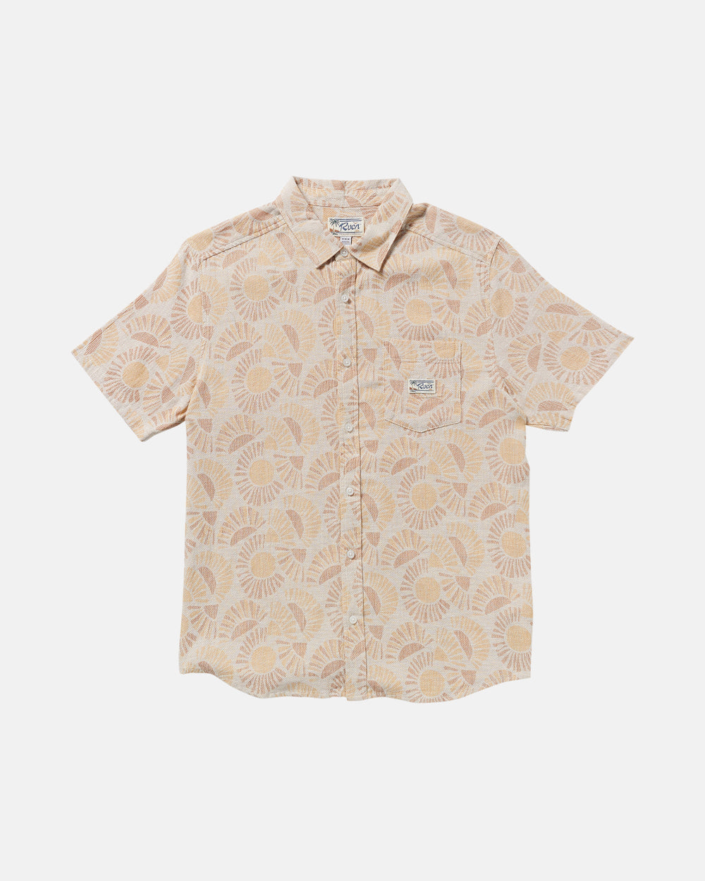 Exotica II Short Sleeve Shirt - Natural Sun | RVCA discount