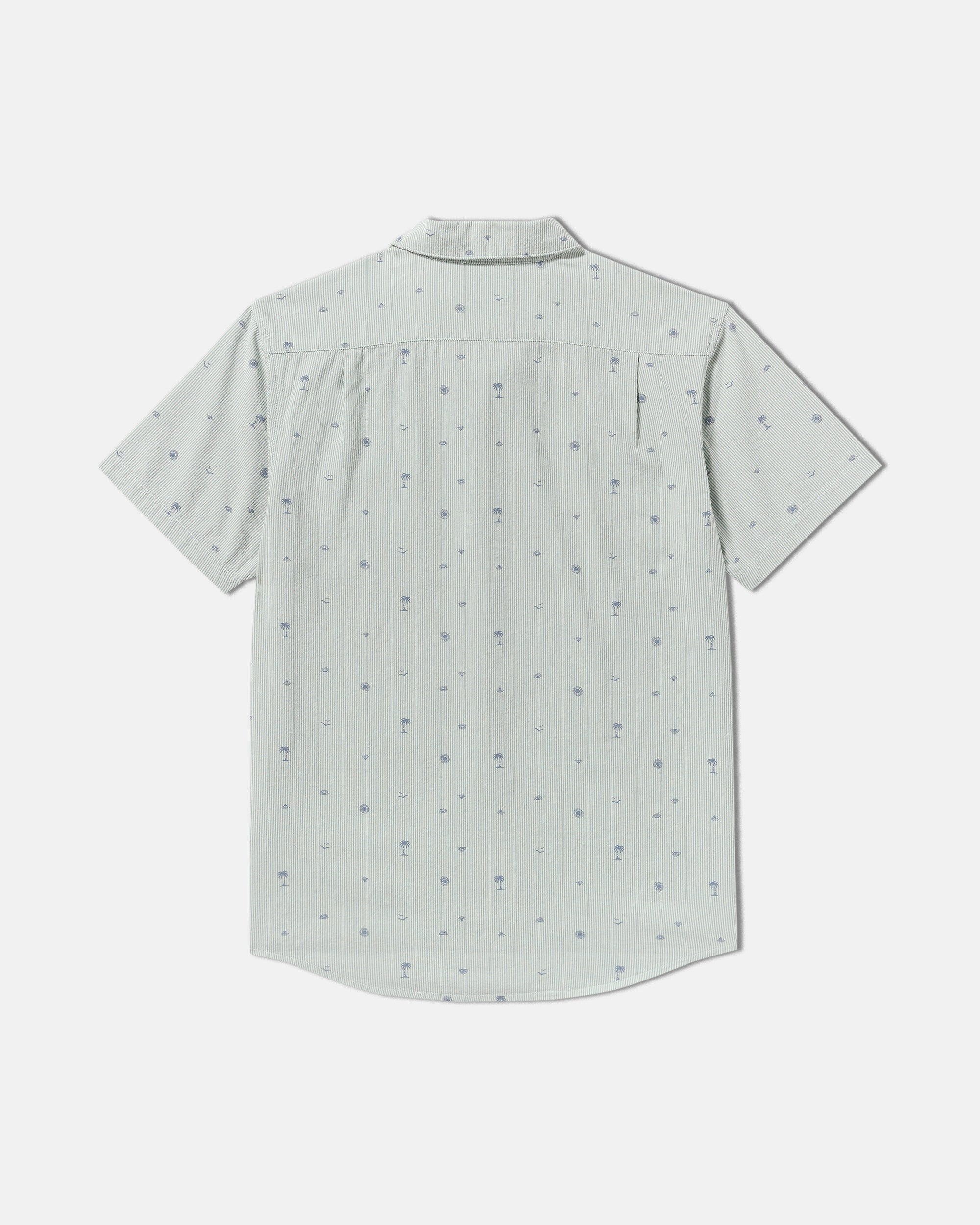 Exotica Seersucker Short Sleeve Shirt - Green Tea | RVCA near me