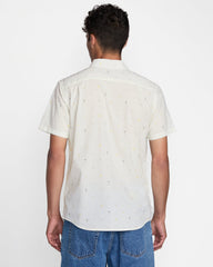 Exotica Seersucker Short Sleeve Shirt - White | RVCA sale
