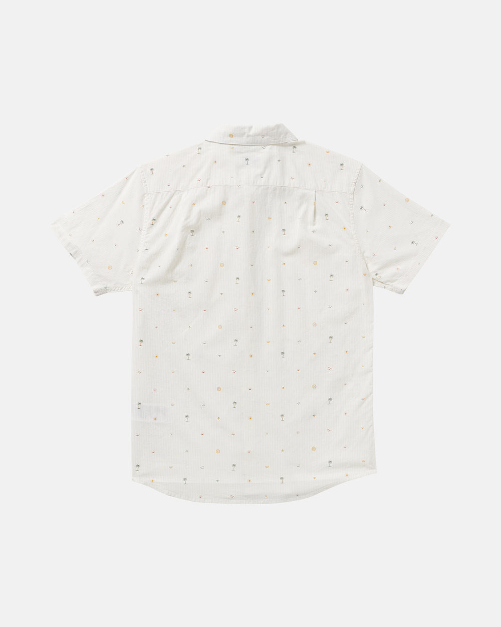 Exotica Seersucker Short Sleeve Shirt - White | RVCA sale