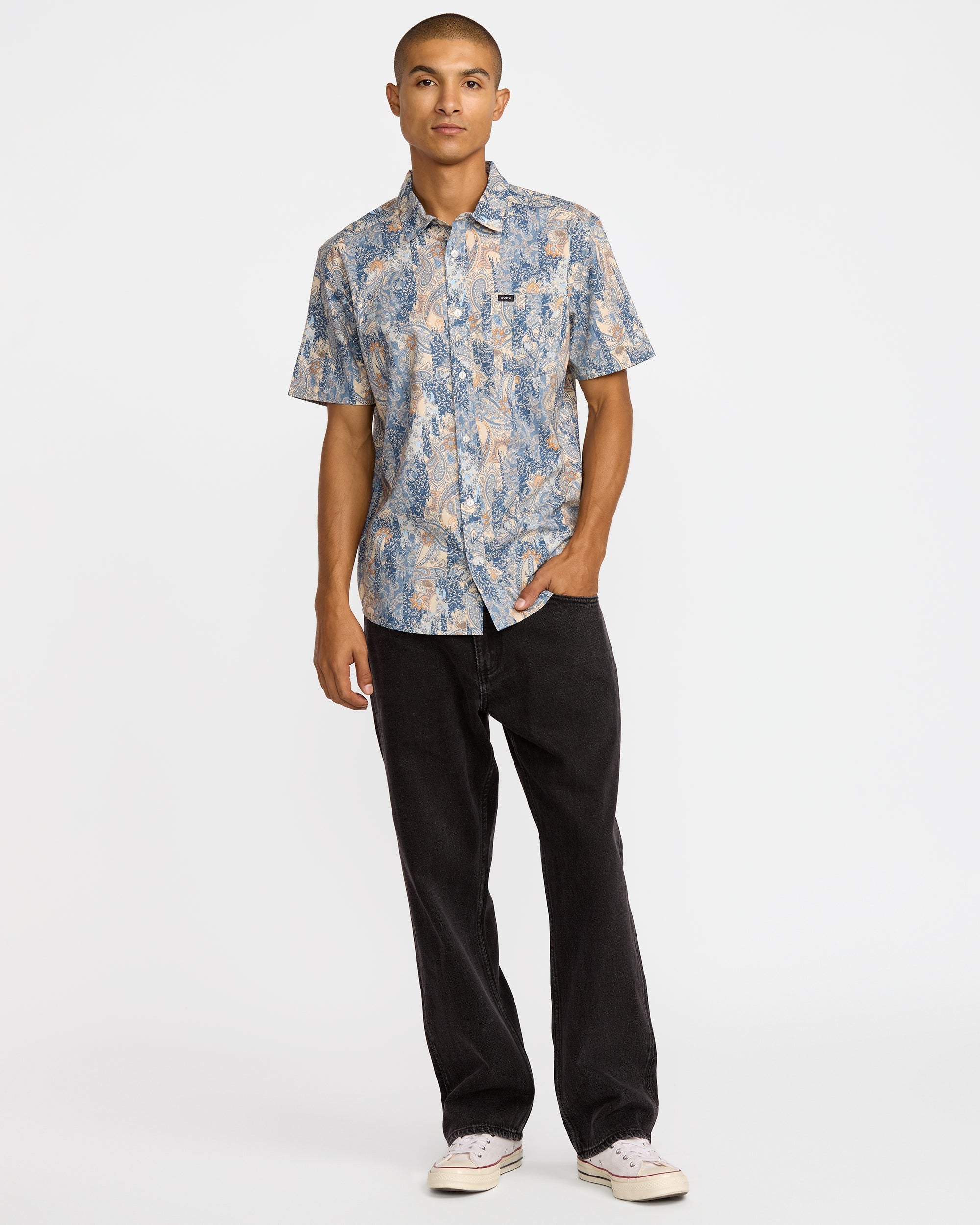 Day Break Short Sleeve Shirt - Multi | RVCA discount