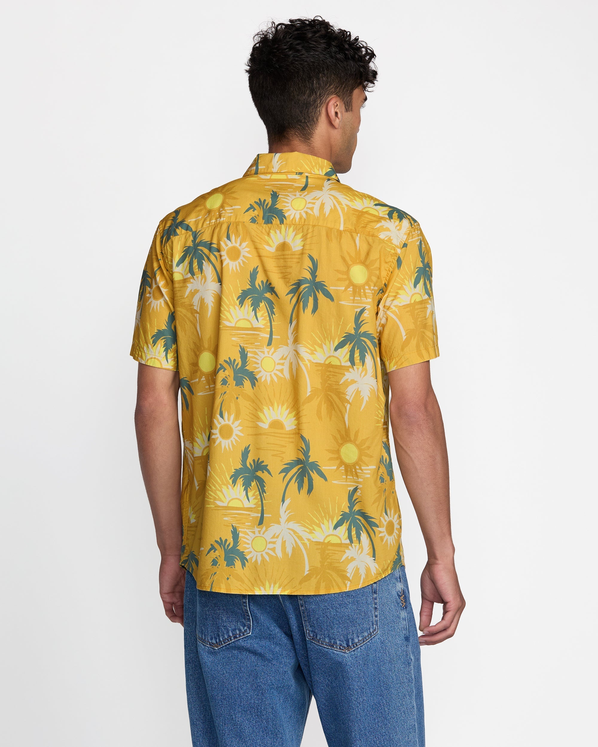 Sunsets Short Sleeve Shirt - Saffron | RVCA sale