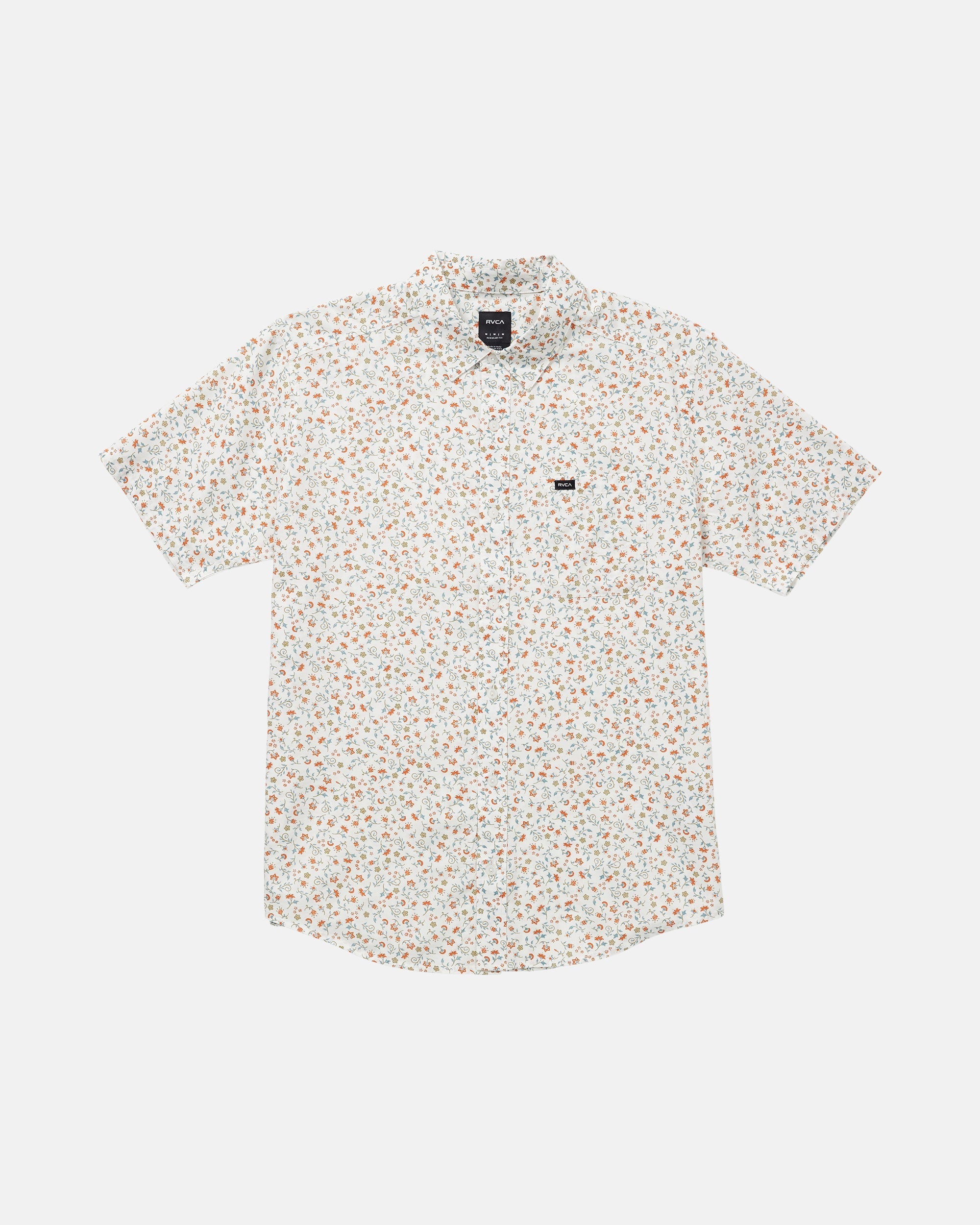 Compact Short Sleeve Shirt - Antique White | RVCA on sale