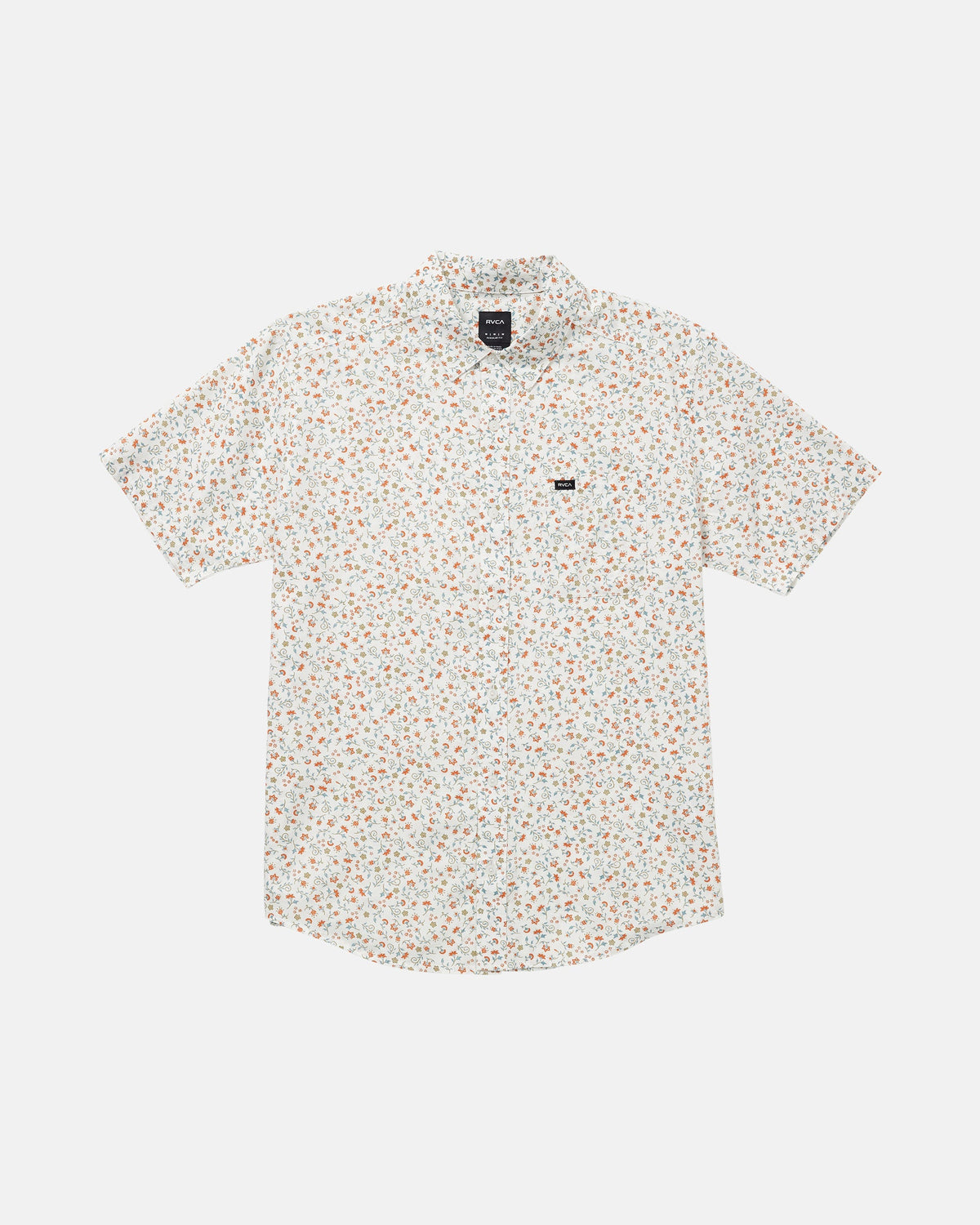 Compact Short Sleeve Shirt - Antique White | RVCA on sale