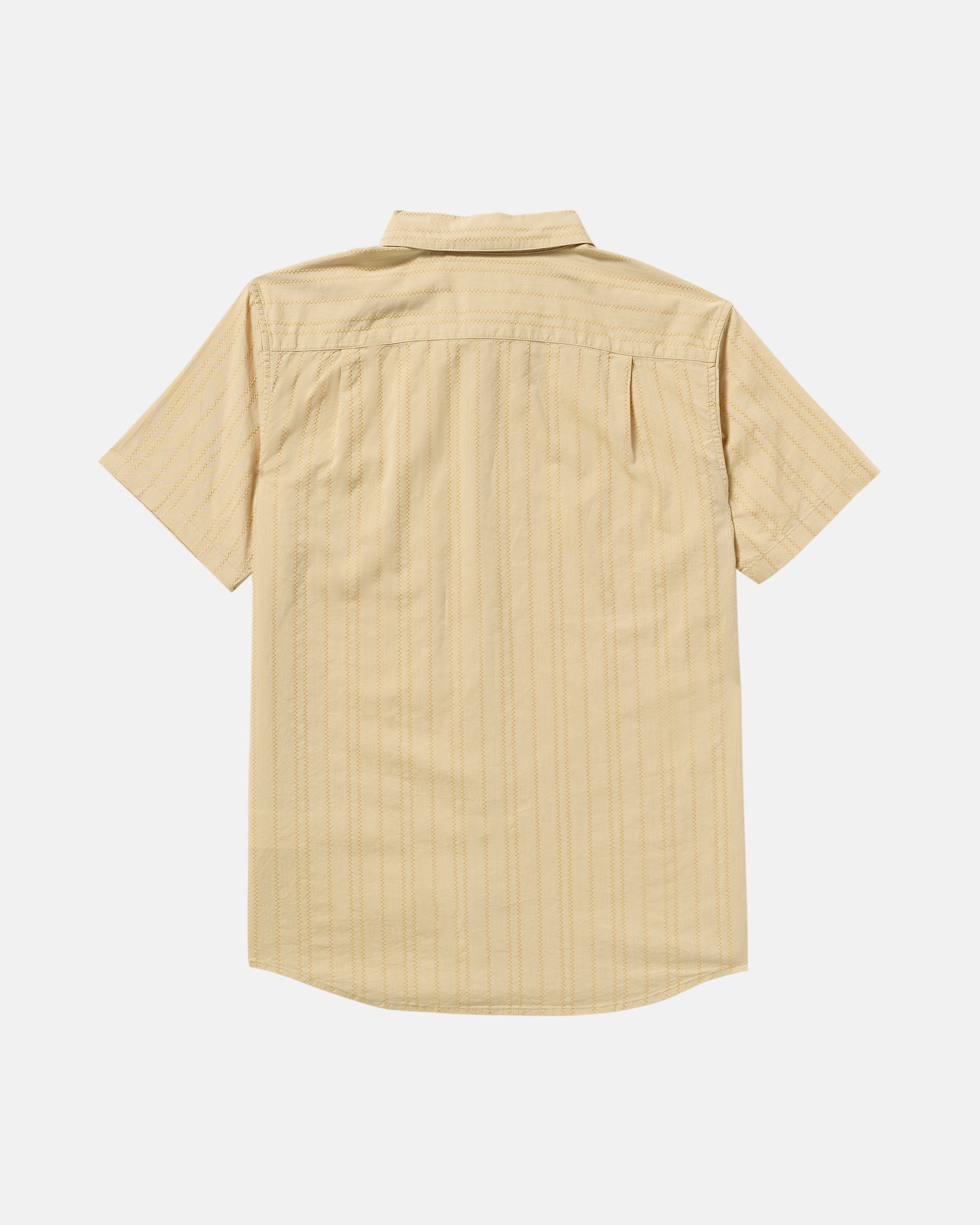 That'll Do Stripe Short Sleeve Shirt - Natural | RVCA for sale