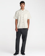 Alohana Short Sleeve Shirt - Natural | RVCA for sale