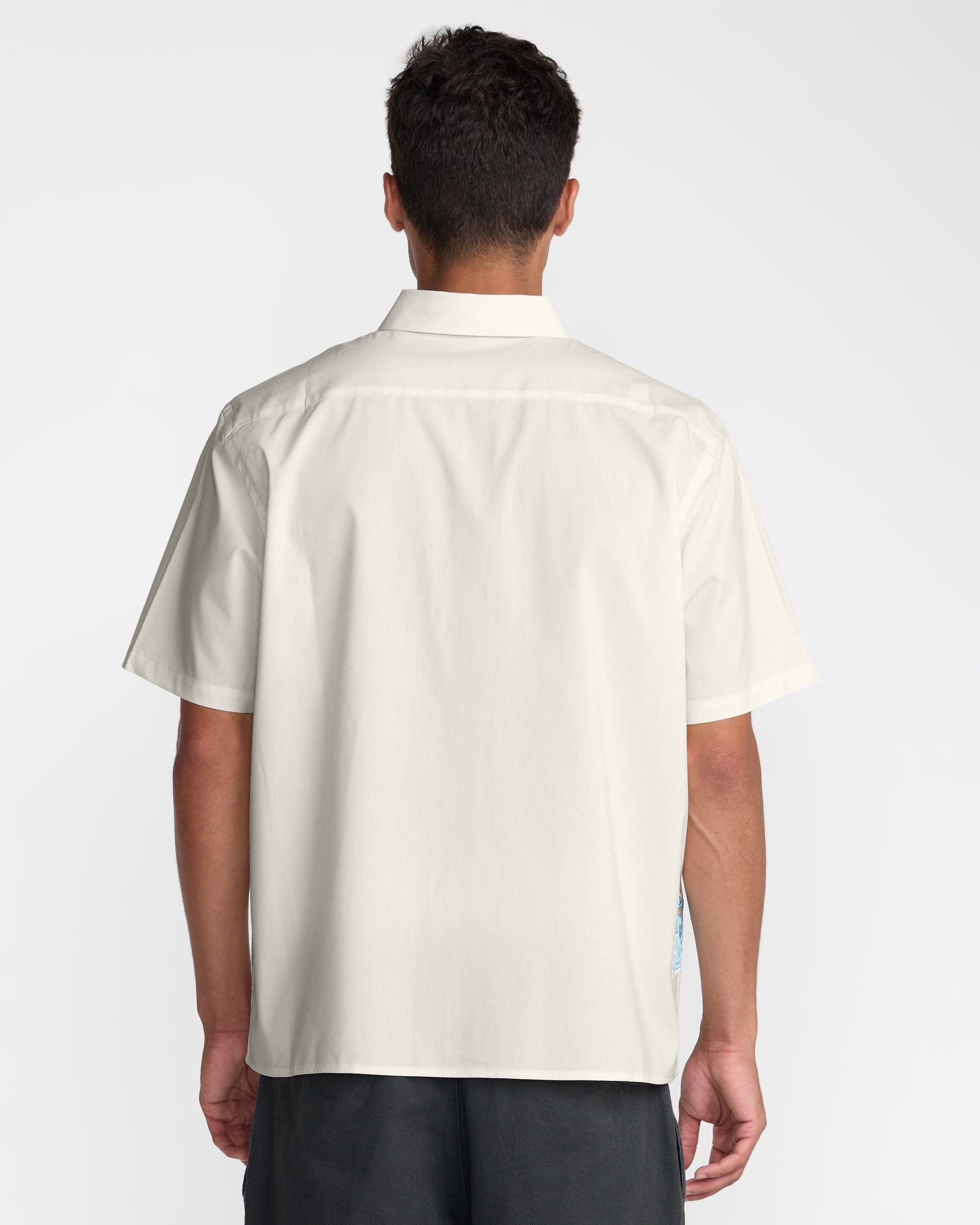 Alohana Short Sleeve Shirt - Natural | RVCA for sale