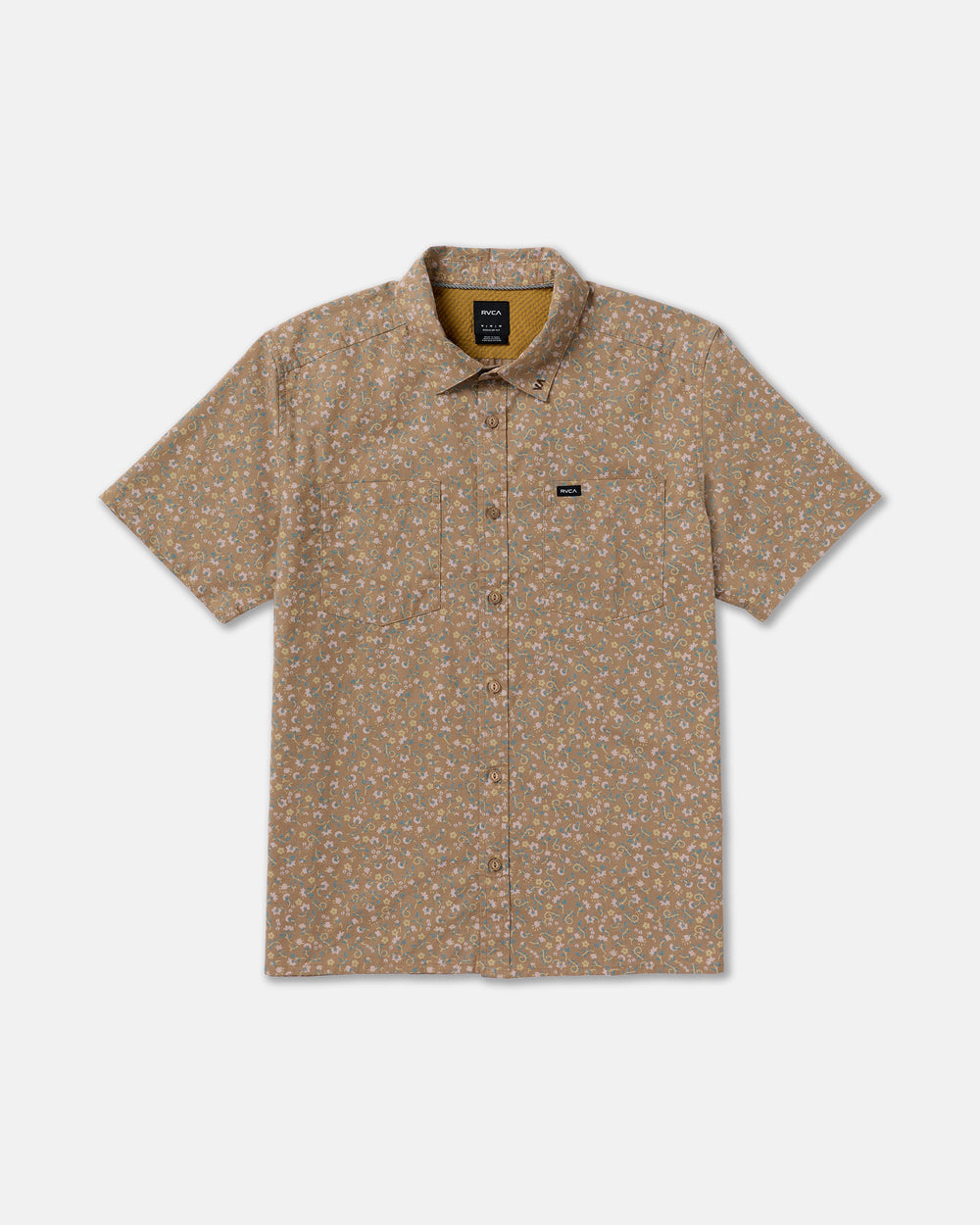 Breezy Short Sleeve Shirt - Coyote | RVCA on sale