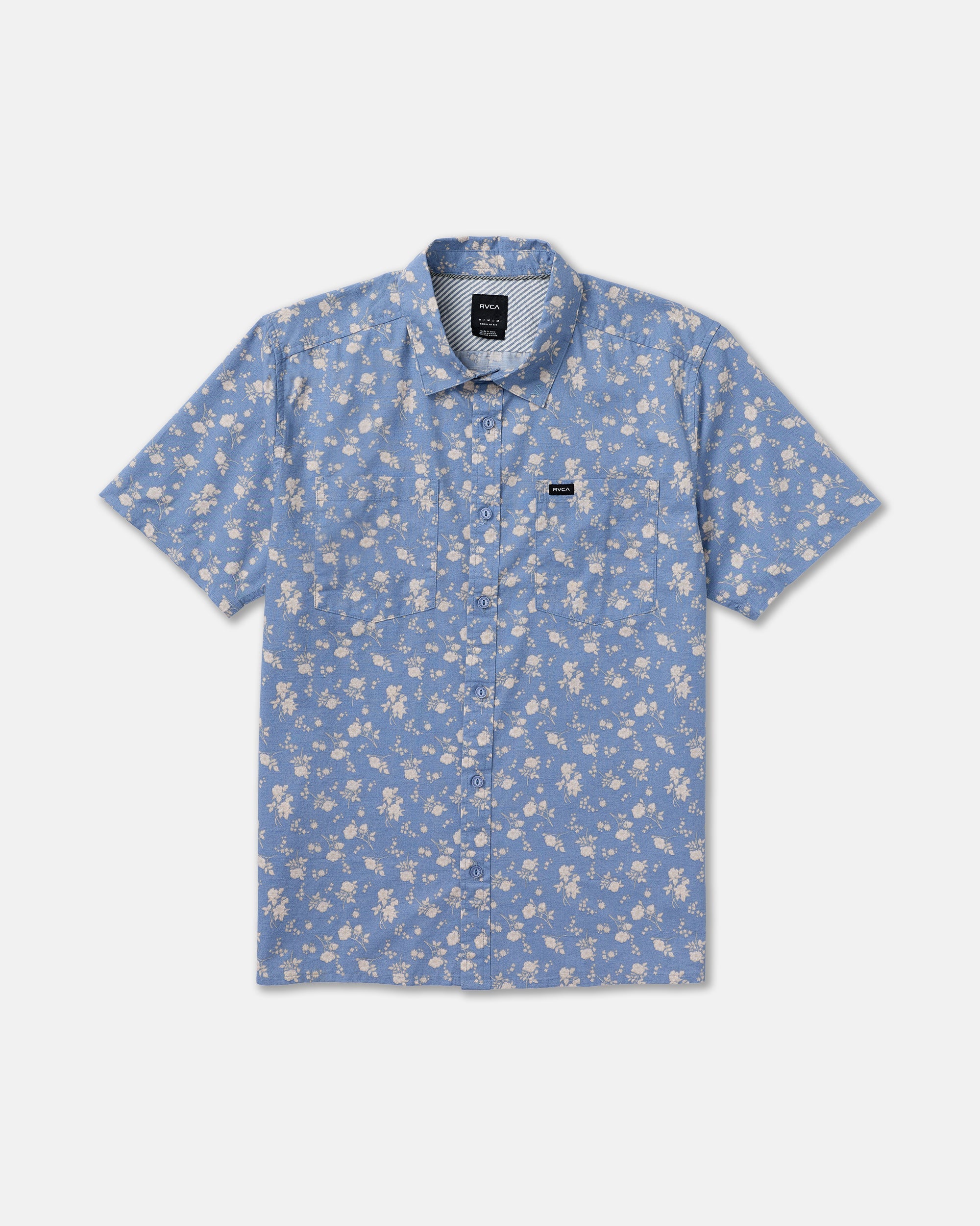 Breezy Short Sleeve Shirt - Vintage Blue | RVCA near me