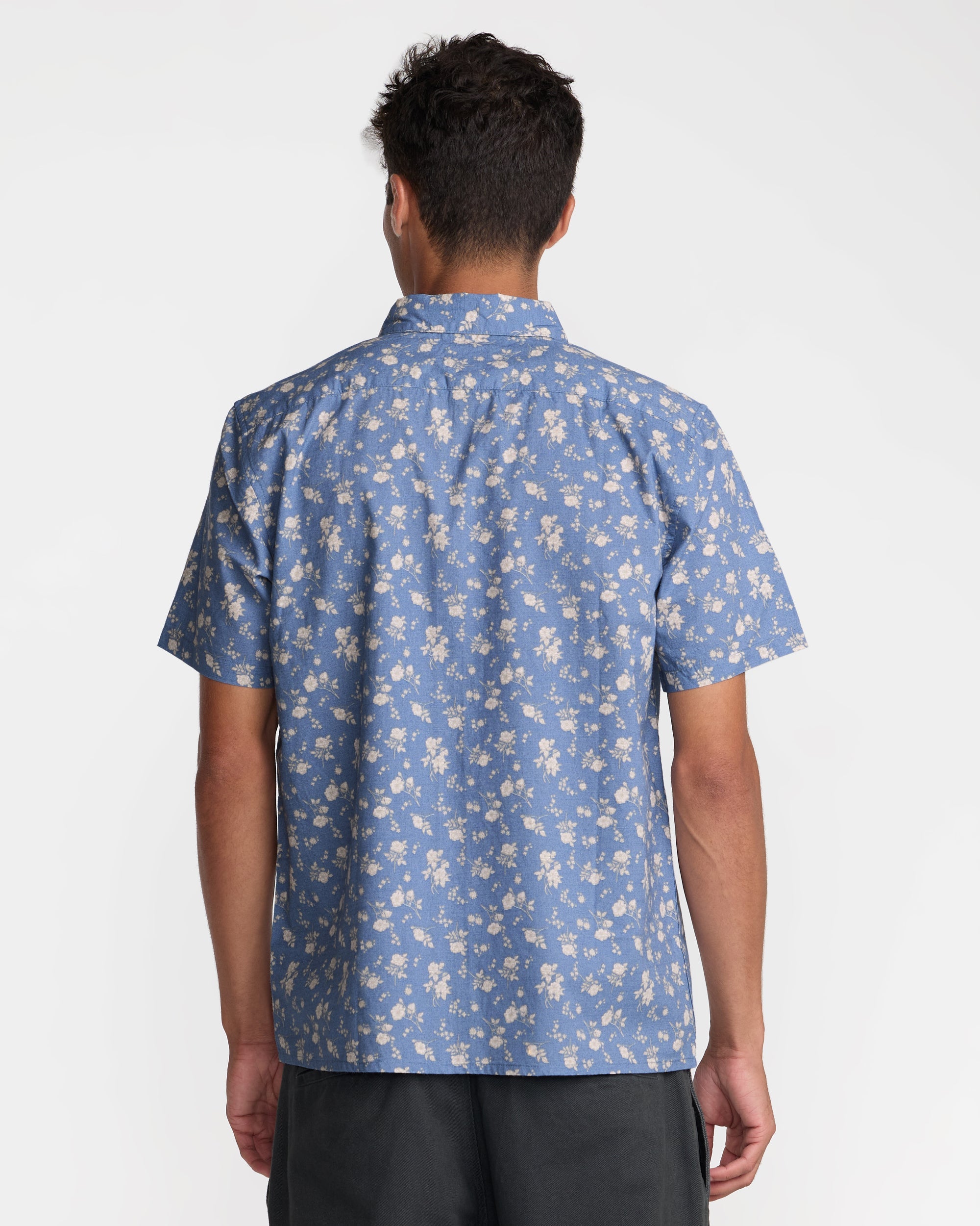 Breezy Short Sleeve Shirt - Vintage Blue | RVCA near me