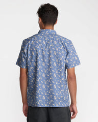 Breezy Short Sleeve Shirt - Vintage Blue | RVCA near me