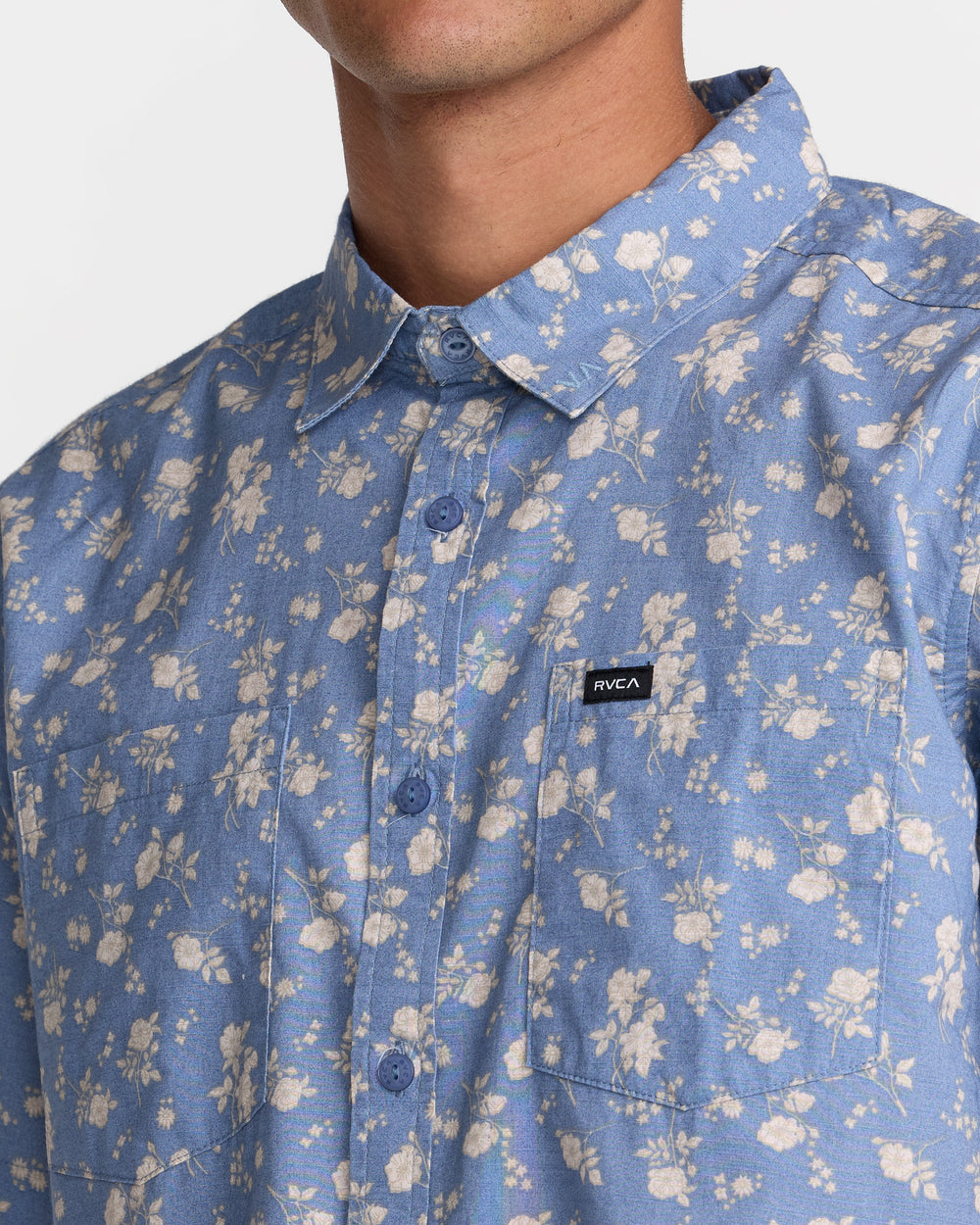Breezy Short Sleeve Shirt - Vintage Blue | RVCA near me