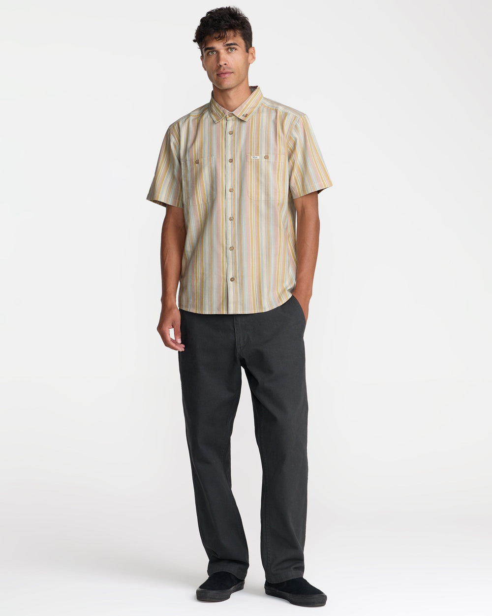 Talum Short Sleeve Shirt - Ceramic | RVCA online