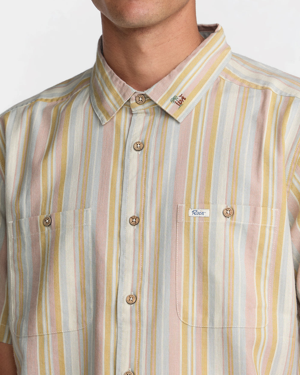 Talum Short Sleeve Shirt - Ceramic | RVCA online