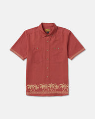 Talum Short Sleeve Shirt - Dusty Red | RVCA US