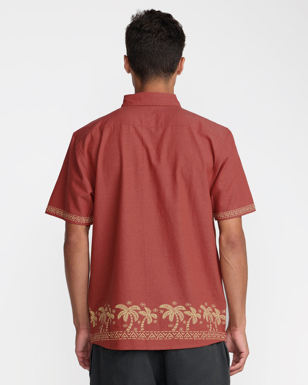 Talum Short Sleeve Shirt - Dusty Red | RVCA US