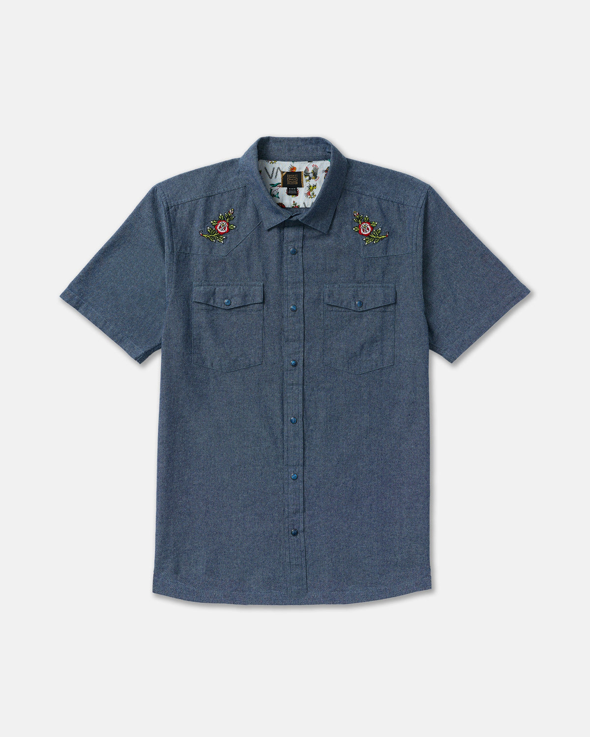 Rosa Chambray Shirt - Indigo | RVCA outlet
