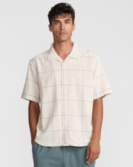 VAcancy Plaid Short Sleeve Shirt - Ceramic | RVCA sale