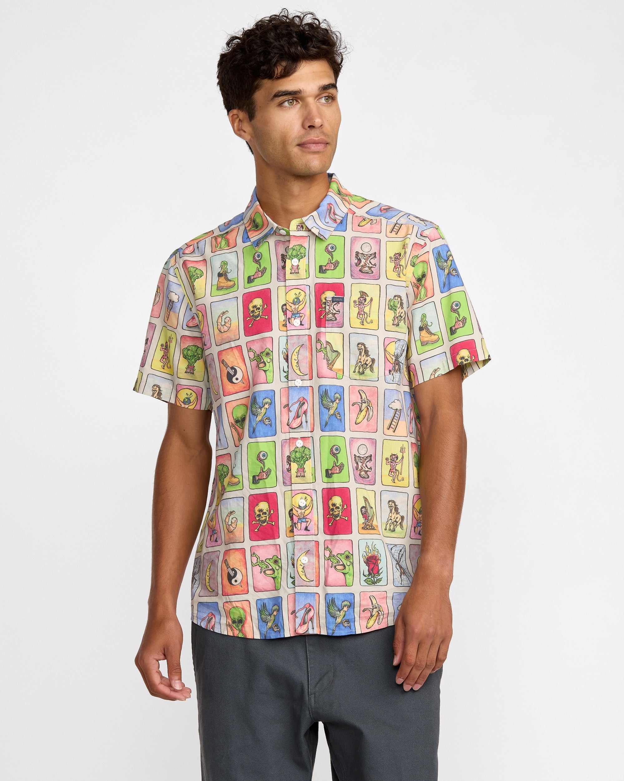 KSL Tarjeta Short Sleeve Shirt - Multi KSL | RVCA near me