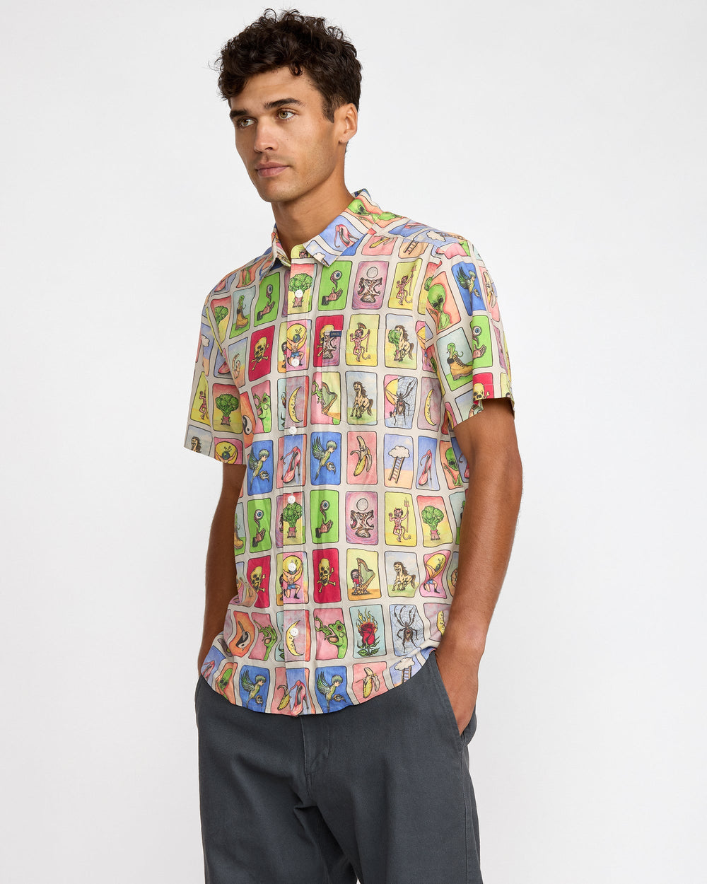 KSL Tarjeta Short Sleeve Shirt - Multi KSL | RVCA near me