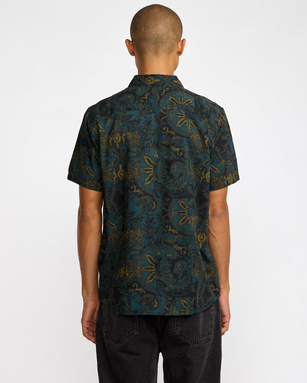 Sunup Short Sleeve Shirt - Hunter Green | RVCA outlet