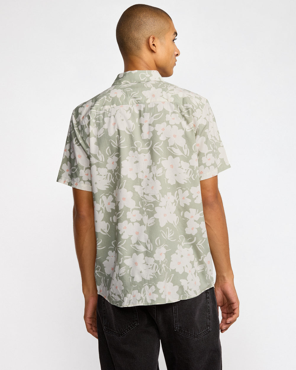 Sunup Short Sleeve Shirt - Light Olive | RVCA online