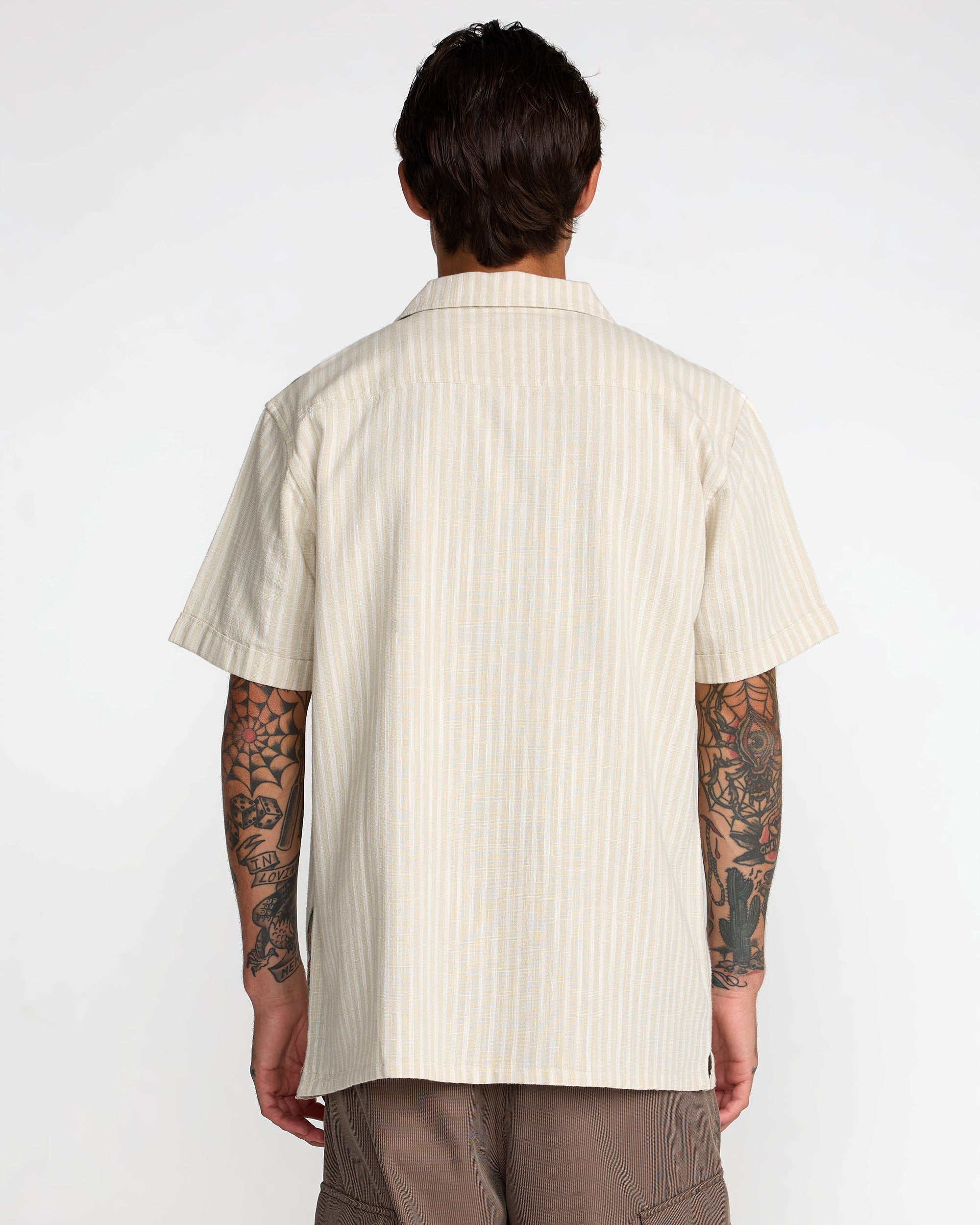 Mel G Moonlight Short Sleeve Shirt - Antique White | RVCA online
