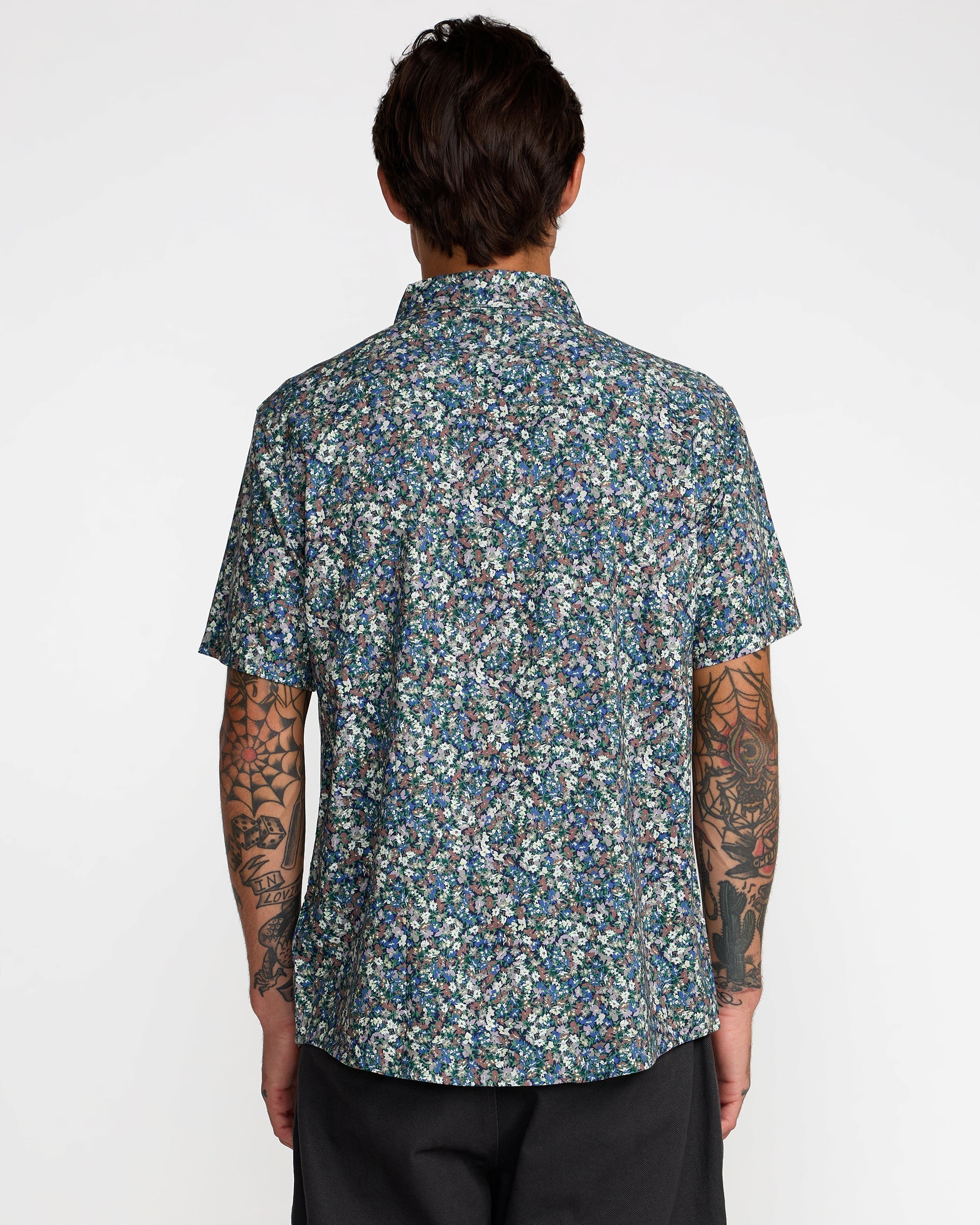 Heavy Bloom Shirt - Vintage Navy | RVCA US