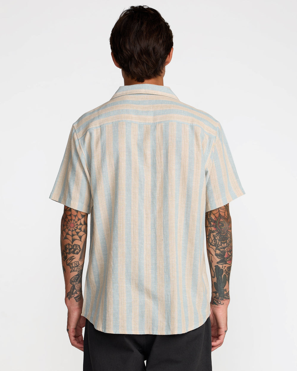 Beat Stripe Shirt - Chambray | RVCA near me