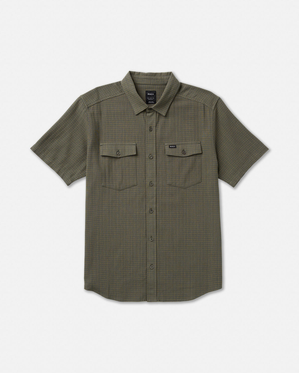 Costa Plaid - Sage Leaf | RVCA for sale