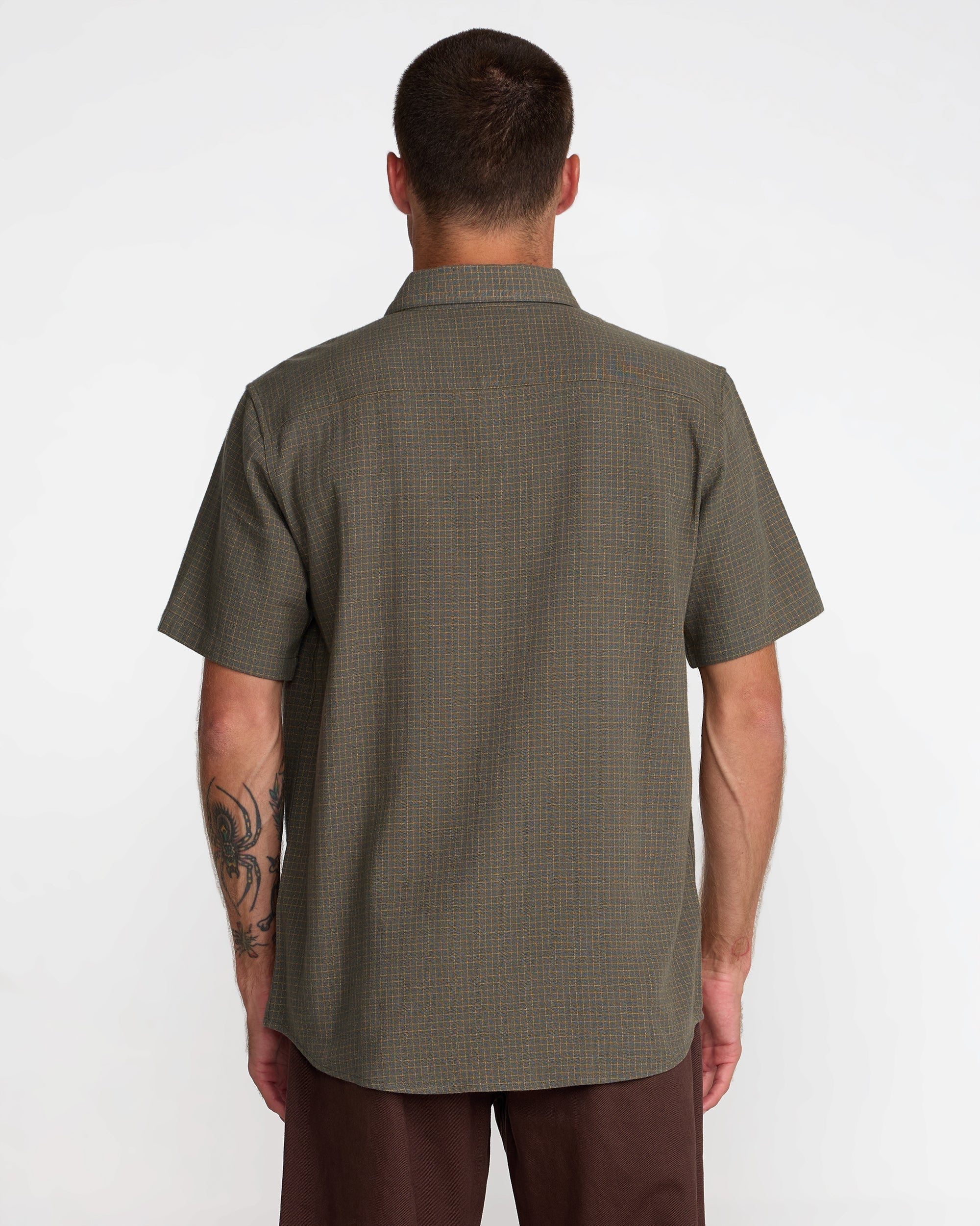 Costa Plaid - Sage Leaf | RVCA for sale