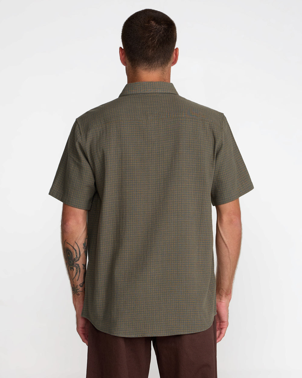 Costa Plaid - Sage Leaf | RVCA for sale