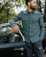 Dayshift Flannel - Balsam Green | RVCA discount